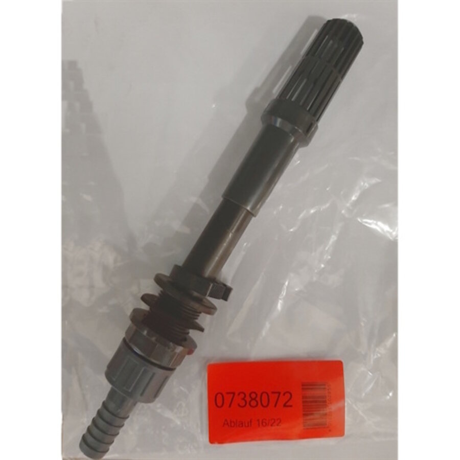 Afvoer 16/22 Incpiria, Scubacube 270