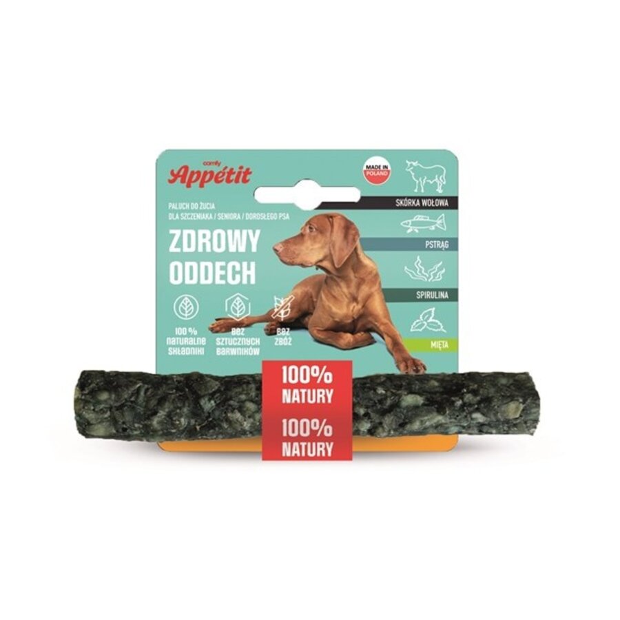 Healthy Breath kauwbot voor honden 15CM | 35 g | gebitsverzorgende hondensnack zonder granen