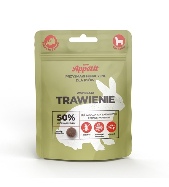 Comfy Appetit Easy Digestion graanvrije functionele hondensnack voor spijsvertering 70 Gram