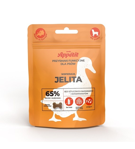 Comfy Appetit Healthy Gut graanvrije hondensnack voor gevoelige darmen 70 Gram