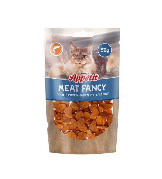 Comfy Appetit Zalmbites voor katten 50 Gram &VerticalLine; eiwitrijke zalmsnack
