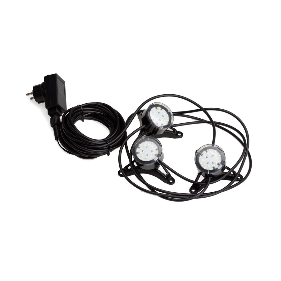 Waterlight Trio White | Vijververlichting Wit