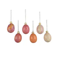 Hangdecoratie ei foam roze | voor paastak en kransen