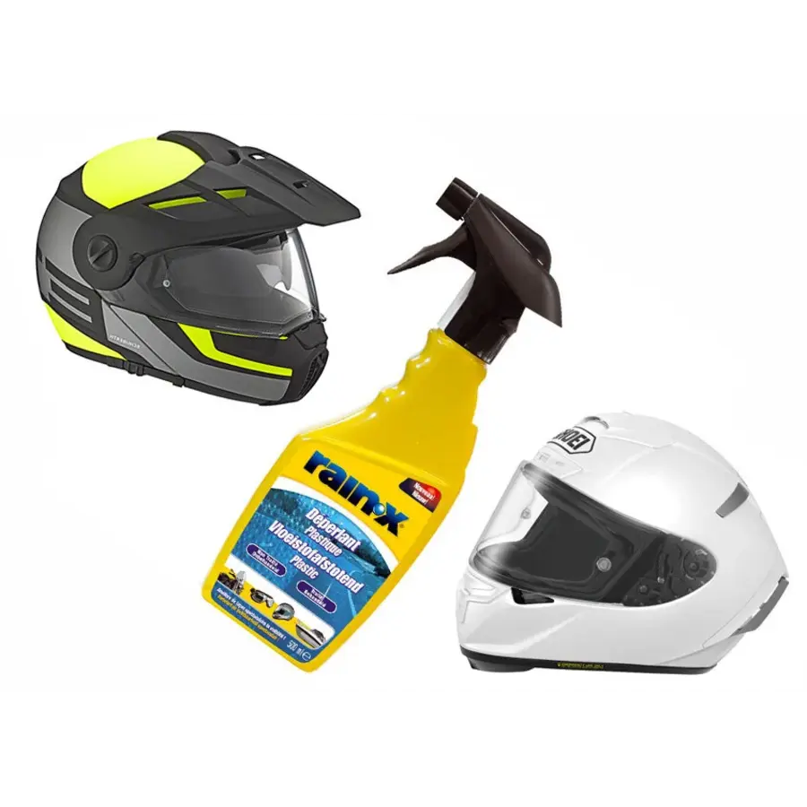 Waterafstotende spray 500 ml | voor vizieren en kunststof ruiten