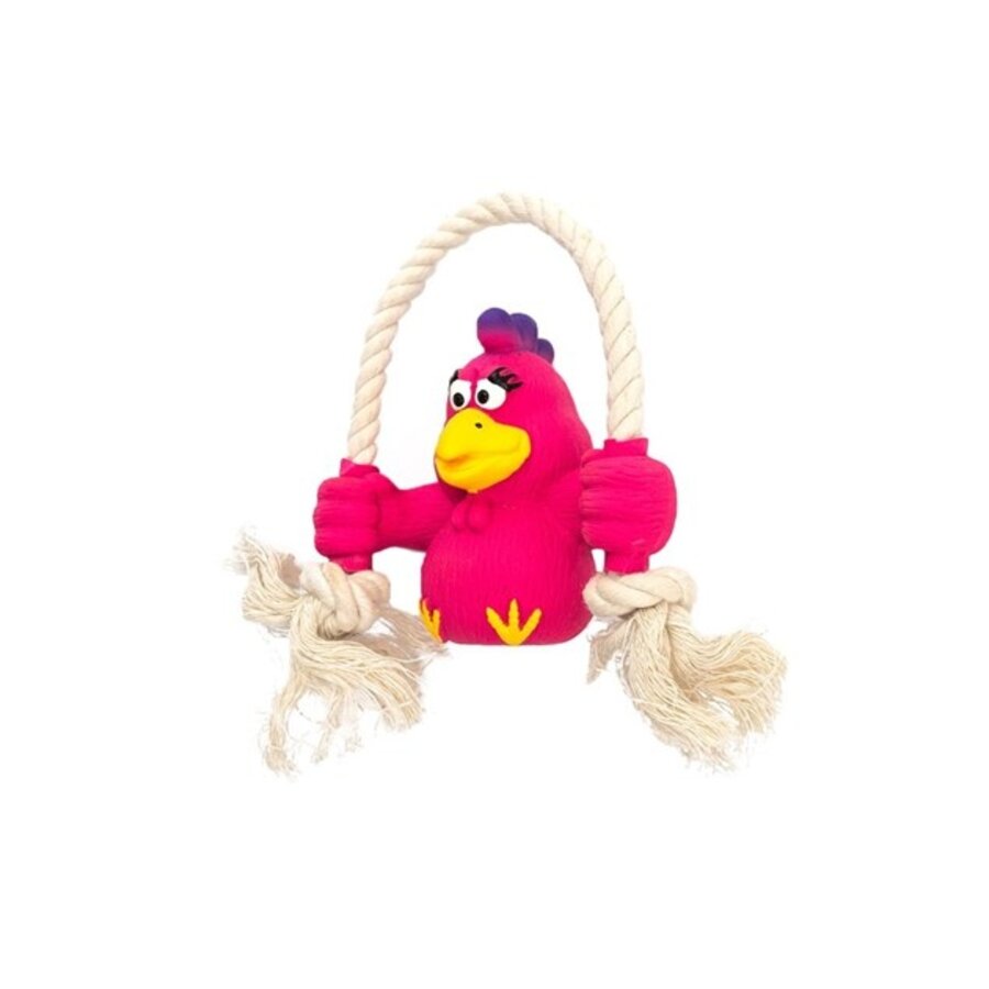 Hondenspeeltje Springende Vogel 18 CM