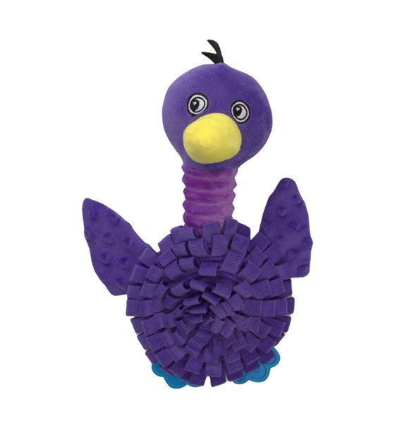 Have A Pet Hondenspeeltje Sniffy Pluche Vogel Paars