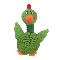 Hondenspeeltje Pluche Vogel Groen