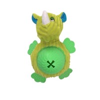 Hondenspeeltje Snacky Pluche Neushoorn