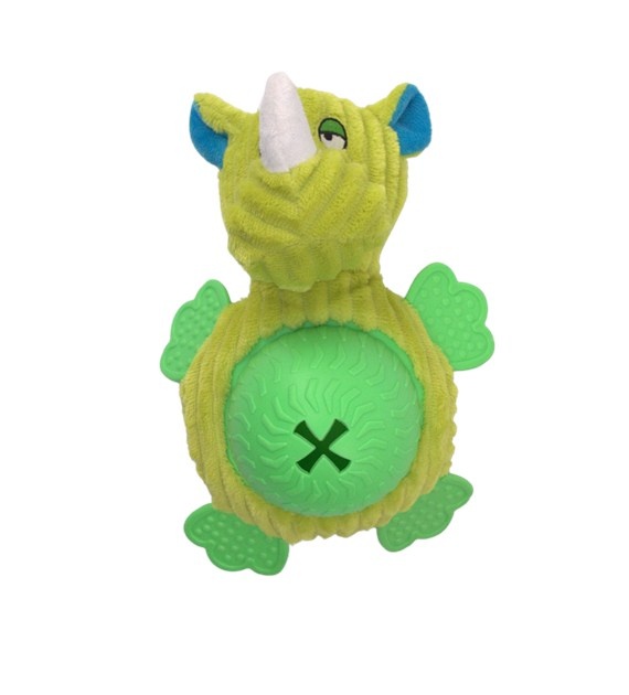 Have A Pet Hondenspeeltje Snacky Pluche Neushoorn