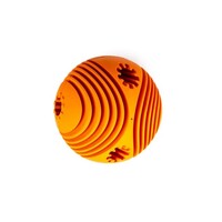Hondenspeeltje Rubberen Snackbal Oranje 6,3 cm