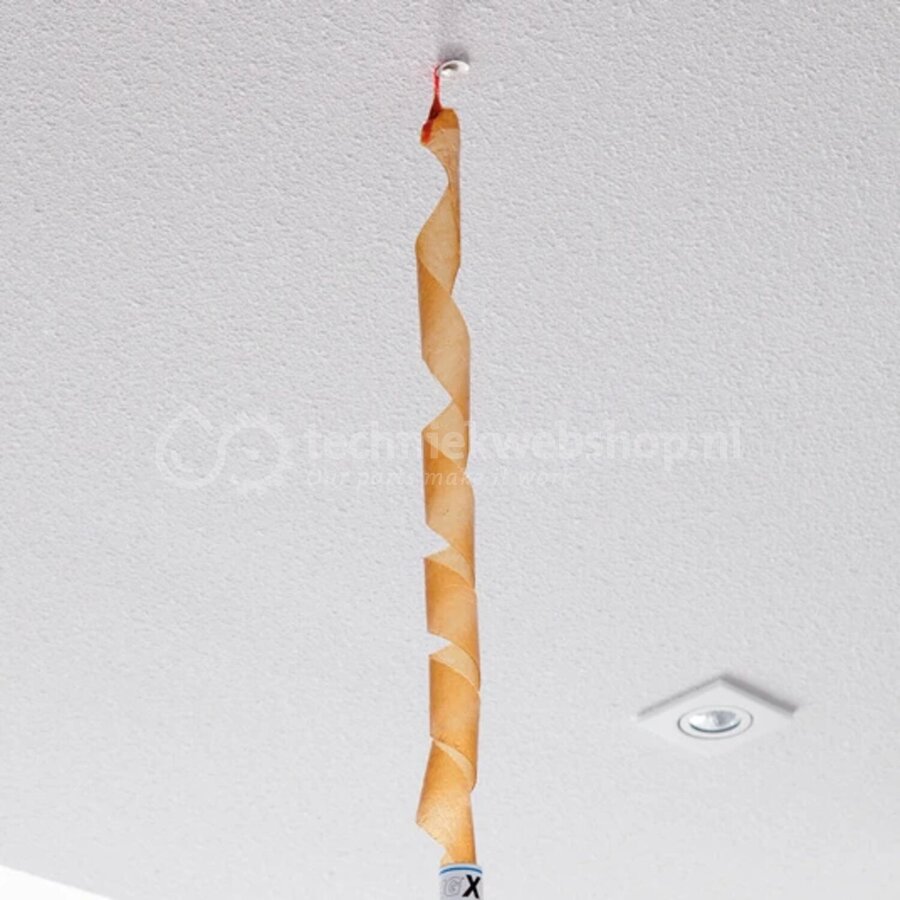 Vliegenvanger kleefband 4 stuks geurloos en gifvrij voor binnen