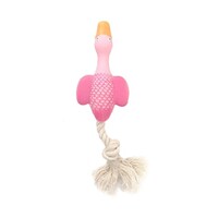 Hondenspeeltje Eend Met Touw 23 CM