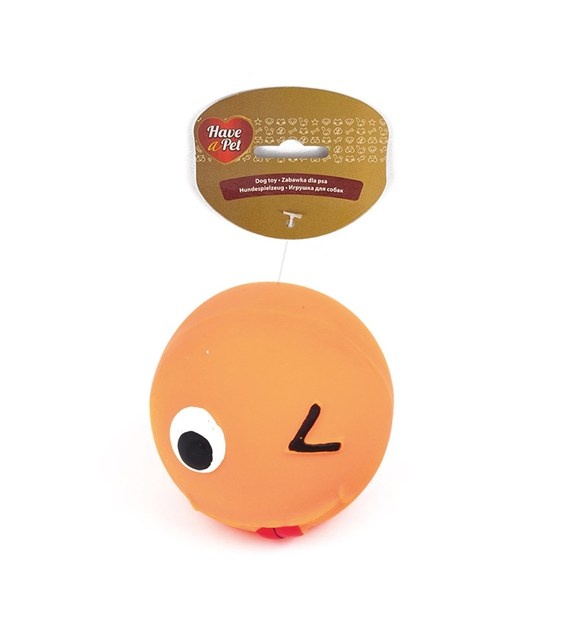 Have A Pet Hondenspeeltje Smile 6,5 CM Oranje