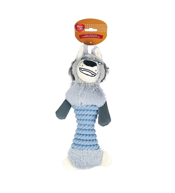 Have A Pet Hondenspeeltje Slimmy Wolf pluche 32CM