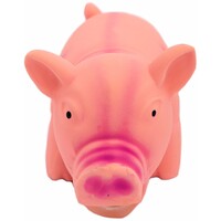 Hondenspeeltje Piggy latex varken met piep voor honden
