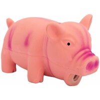 Hondenspeeltje Piggy latex varken met piep voor honden