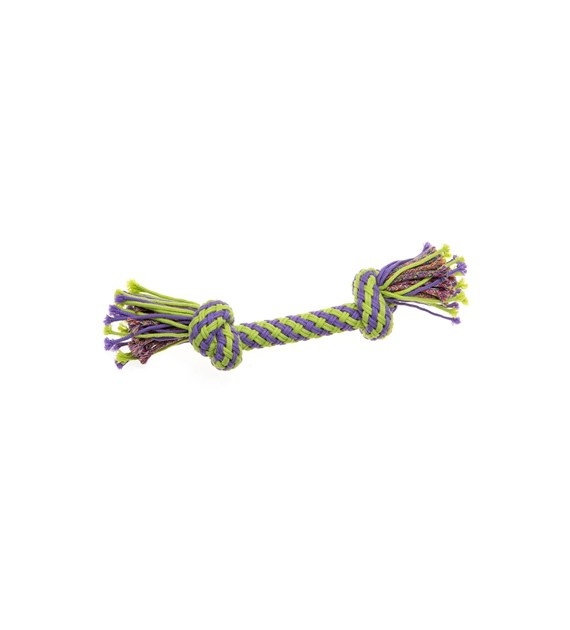 Have A Pet Hondenspeelgoed Kanat touw met knopen voor trekspel en apporteren 2 knopen, 30CM