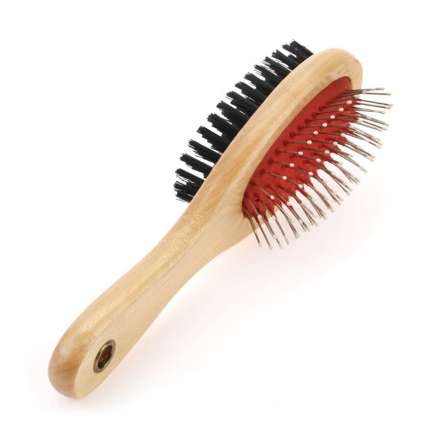 Borstel Woody Dubbel Ovaal