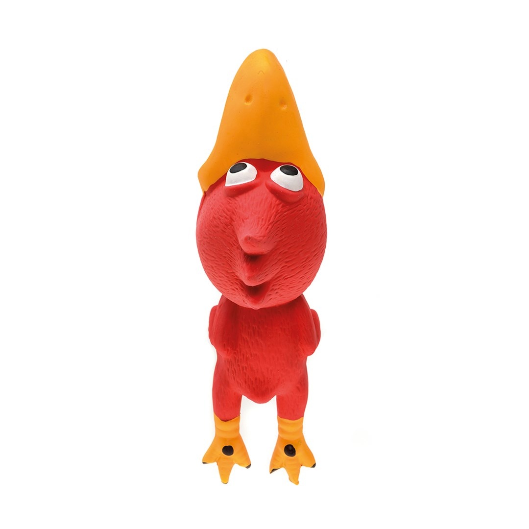 Have A Pet Hondenspeeltje Boerderijvogel 23,5 CM Rood