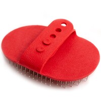 Pony vachtborstel voor kortharige honden en katten  handborstel met noppen