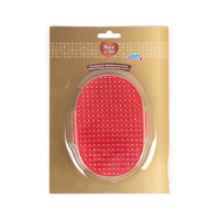 Pony vachtborstel voor kortharige honden en katten  handborstel met noppen