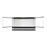 Glazen terrarium met dubbele voordeur 91x46x46 cm voor reptielen en amfibieën