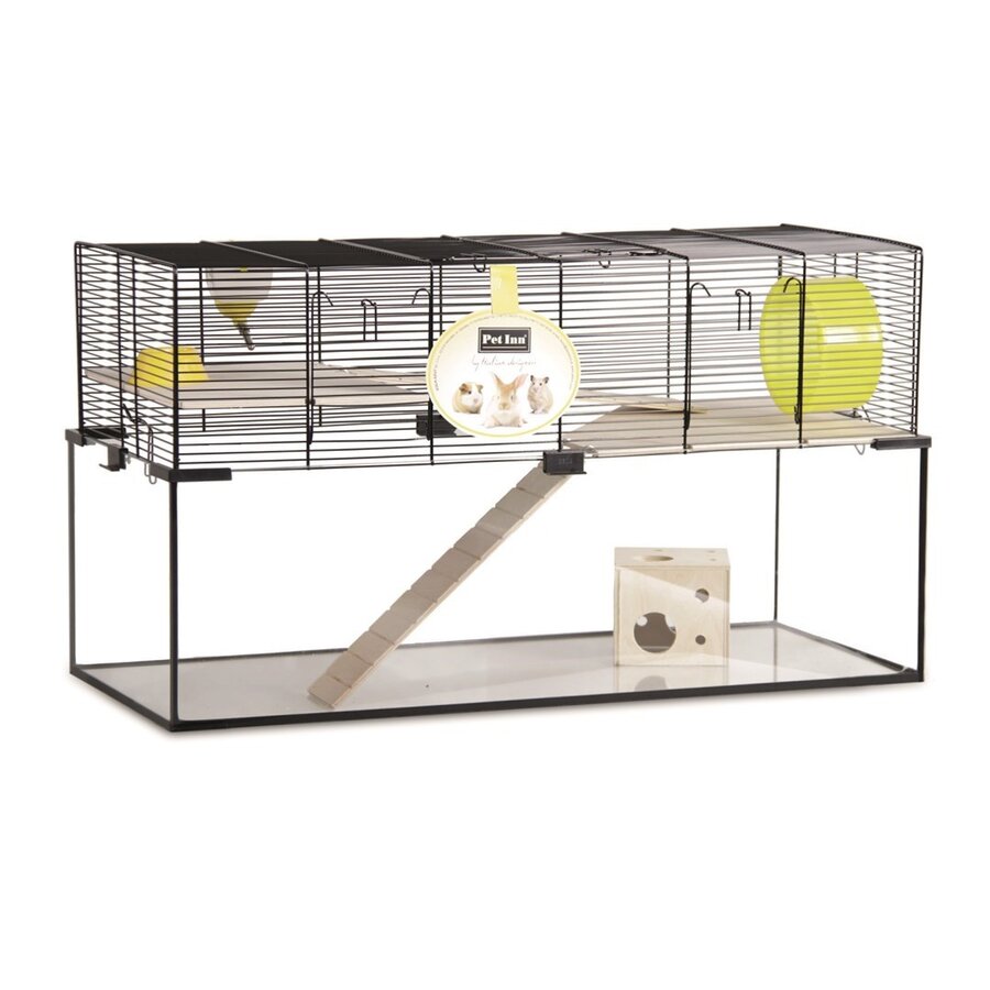 Glazen knaagdierterrarium Vetro Plusnature voor hamsters en kleine knaagdieren