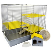 Knaagdierkooi Astro 4 57x30x46 cm voor hamsters en ratten