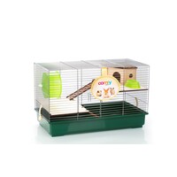 Knaagdierkooi Astro 3 Nature 57x30x35 cm met houten accessoires