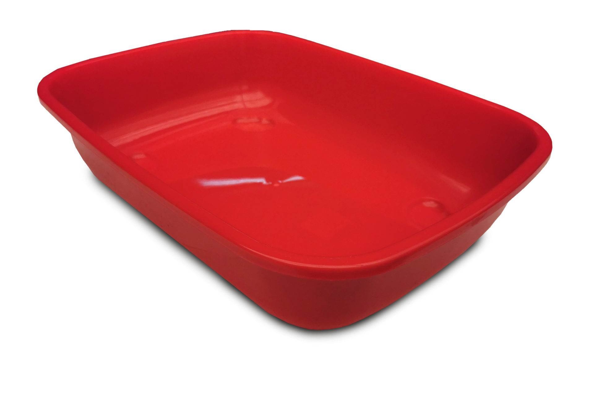 Comfy Kattenbak Cleo Mini 37x27x8,5 cm voor kittens Rood