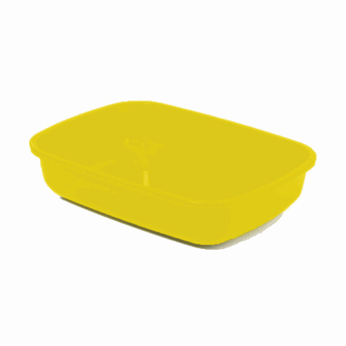Comfy Kattenbak Cleo Mini 37x27x8,5 cm voor kittens Groen