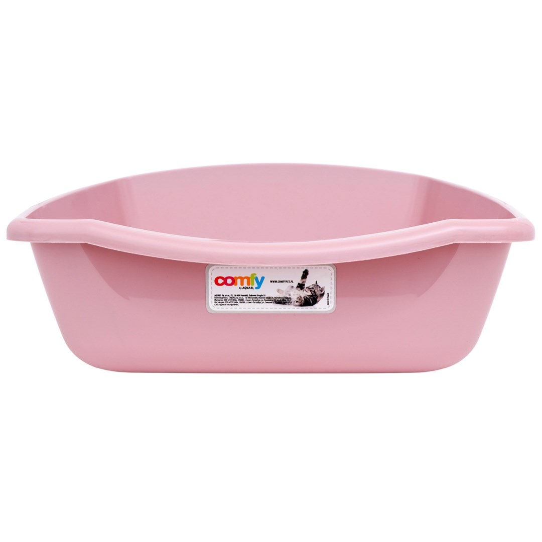Comfy Kattenbak Cleo Classic 52,5x38x14 cm open kattenbak Roze