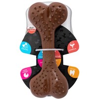 Dental kauwbot met barbecuegeur bruin | 8,5 cm, 12,5 cm of 16,5 cm