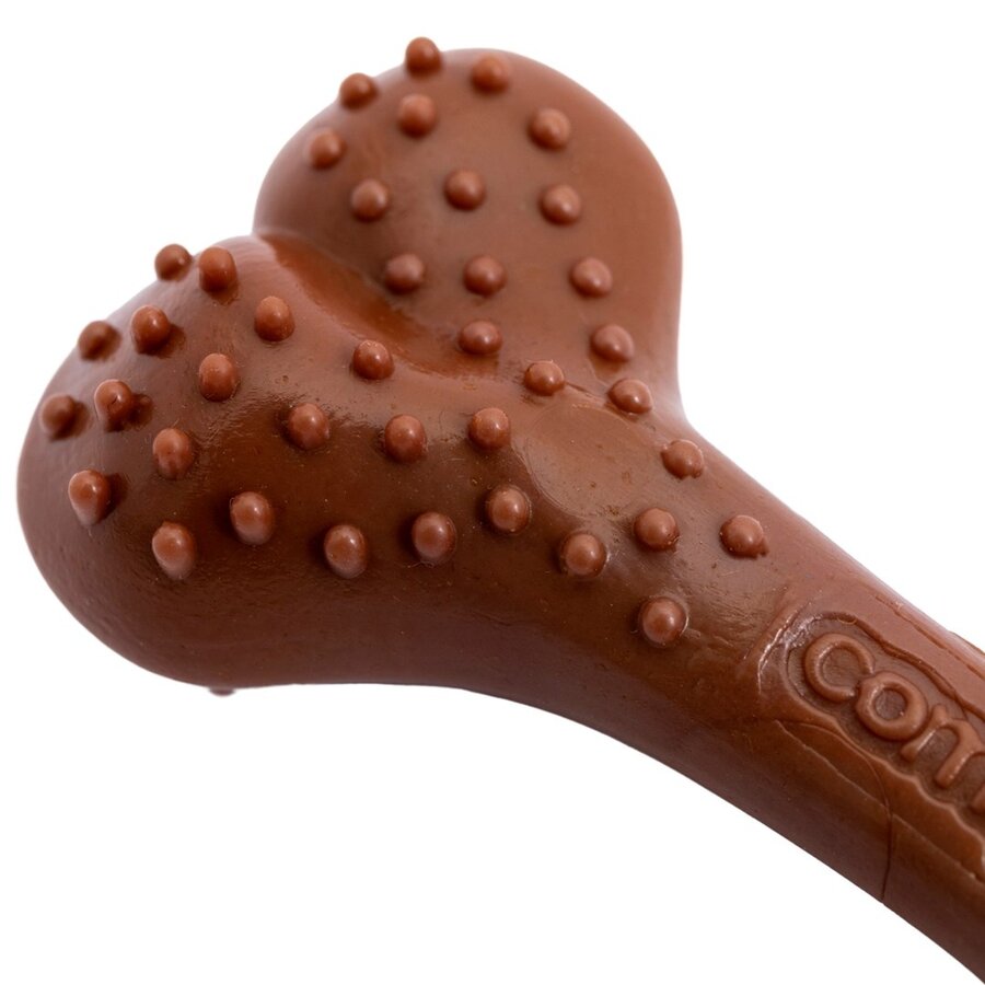 Dental kauwbot met barbecuegeur bruin | 8,5 cm, 12,5 cm of 16,5 cm