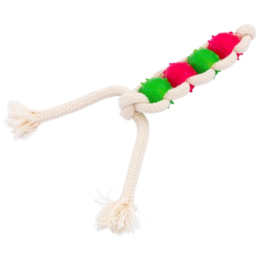 Dental Toother mint tandverzorgend touwspeeltje voor honden