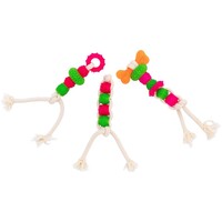 Dental Toother mint tandverzorgend touwspeeltje voor honden