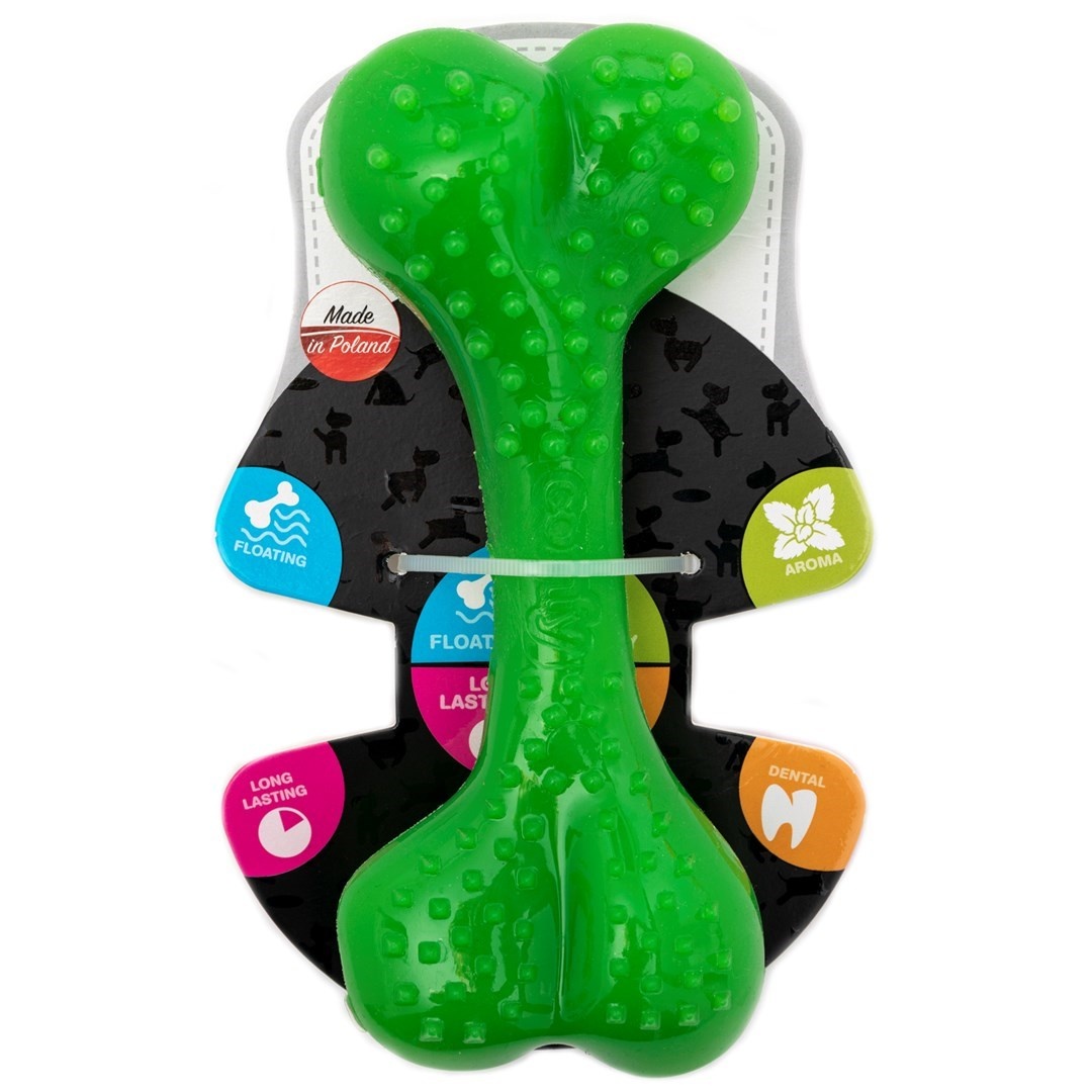 Comfy Dental Bone Mint Green &VerticalLine; mintgeur &VerticalLine; dental kauwspeeltje 16,5CM