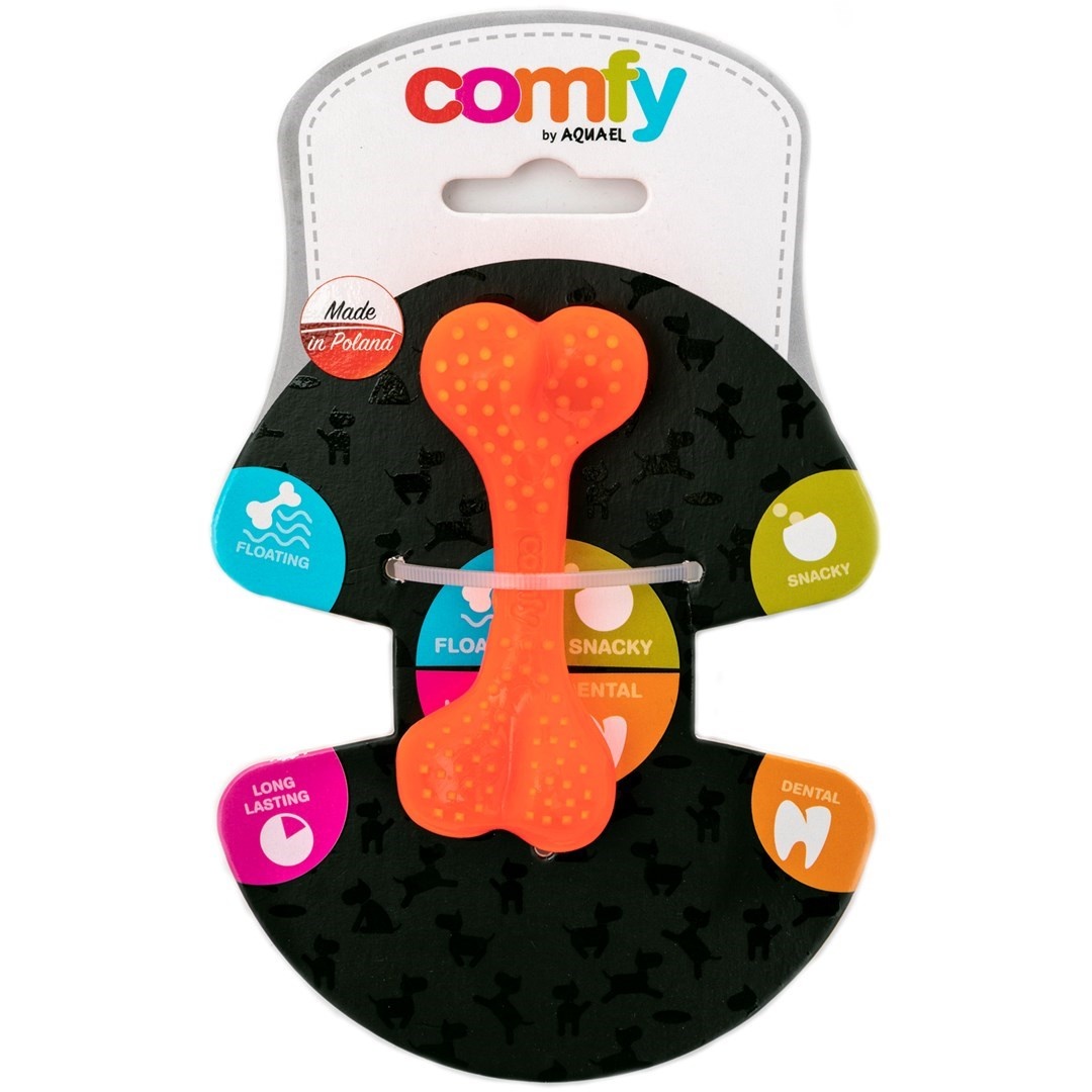 Comfy Dental kauwbot mint &VerticalLine; oranje 8,5CM