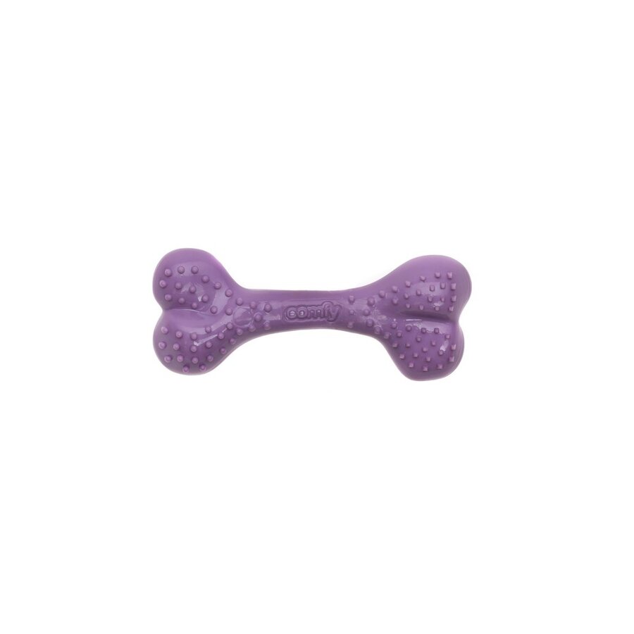 Dental Bone Mint Lavender | geurig TPE kauwbot met noppen