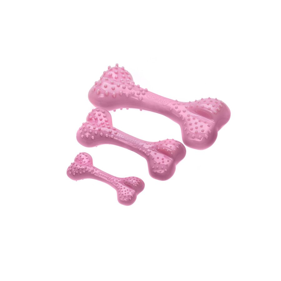 Dental Bone Mint Strawberry | geurig TPE kauwbot met noppen