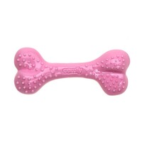 Dental Bone Mint Strawberry | geurig TPE kauwbot met noppen