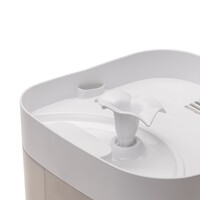 Automatische waterfontein 2,5 liter | stille 5V pomp | droogloopbeveiliging | LED waterniveau