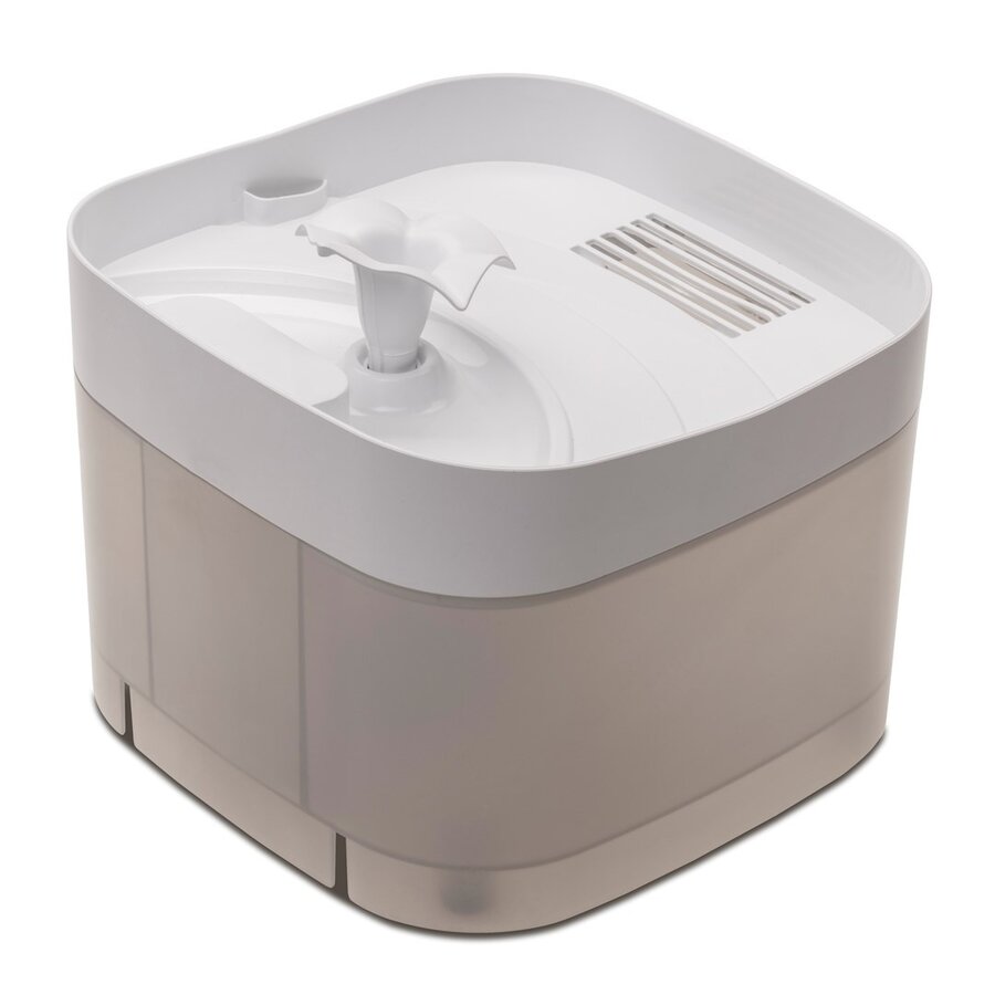 Automatische waterfontein 2,5 liter | stille 5V pomp | droogloopbeveiliging | LED waterniveau