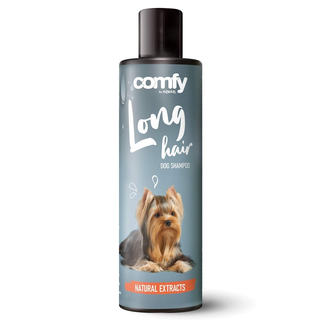 Comfy Shampoo voor honden met lange vacht 250 ml &VerticalLine; anti-klit &VerticalLine; zijde & rozenextract