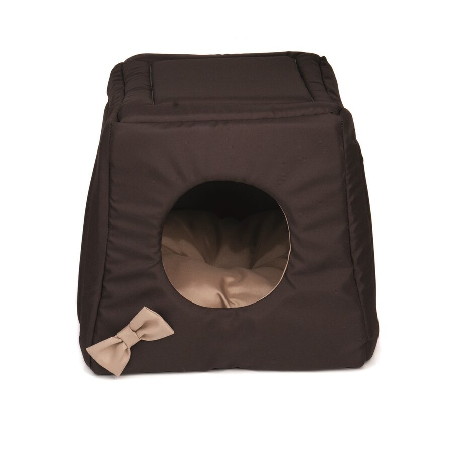 Multifunctioneel honden en kattenhuisje 3-in-1 43x43x39 cm | sofa, huisje en kussen | diverse kleuren