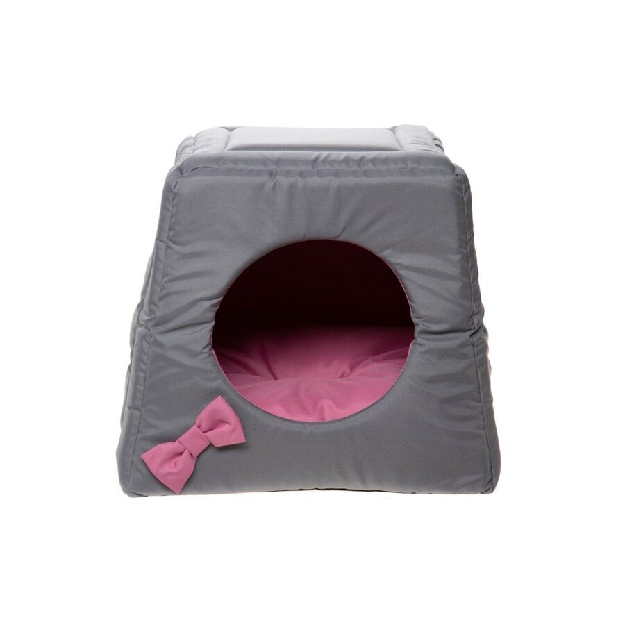 Multifunctioneel honden en kattenhuisje 3-in-1 43x43x39 cm | sofa, huisje en kussen | diverse kleuren