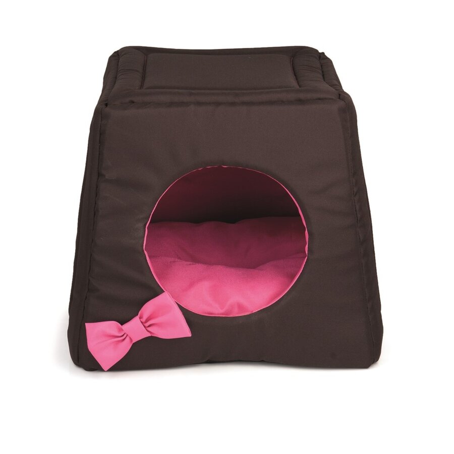 Multifunctioneel honden en kattenhuisje 3-in-1 43x43x39 cm | sofa, huisje en kussen | diverse kleuren