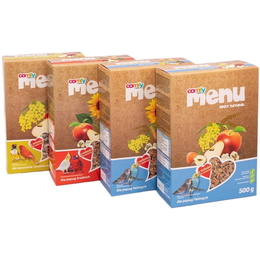 Compleetvoer zaadmengeling voor middelgrote papegaaien met granen | groente en fruit 500 gram