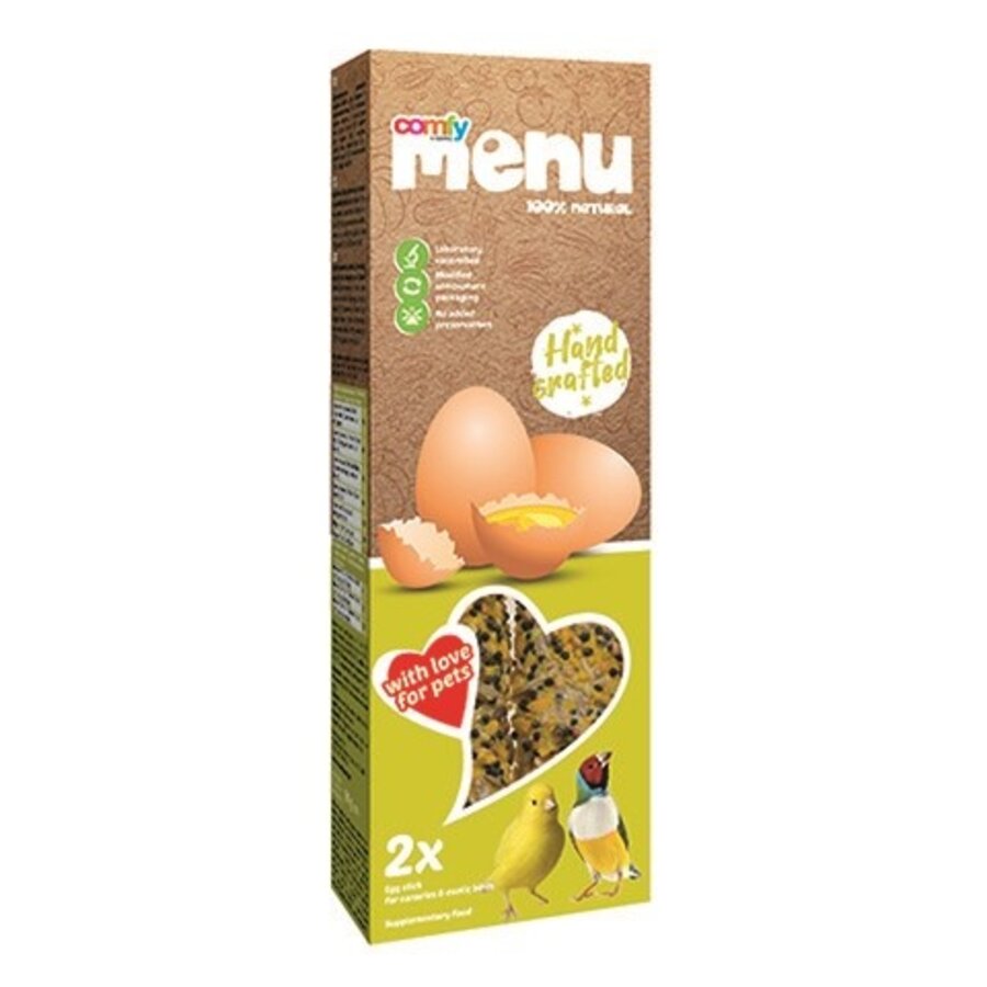 Eivoer mix voor kanaries en exoten | snack en aanvulling | 90 g