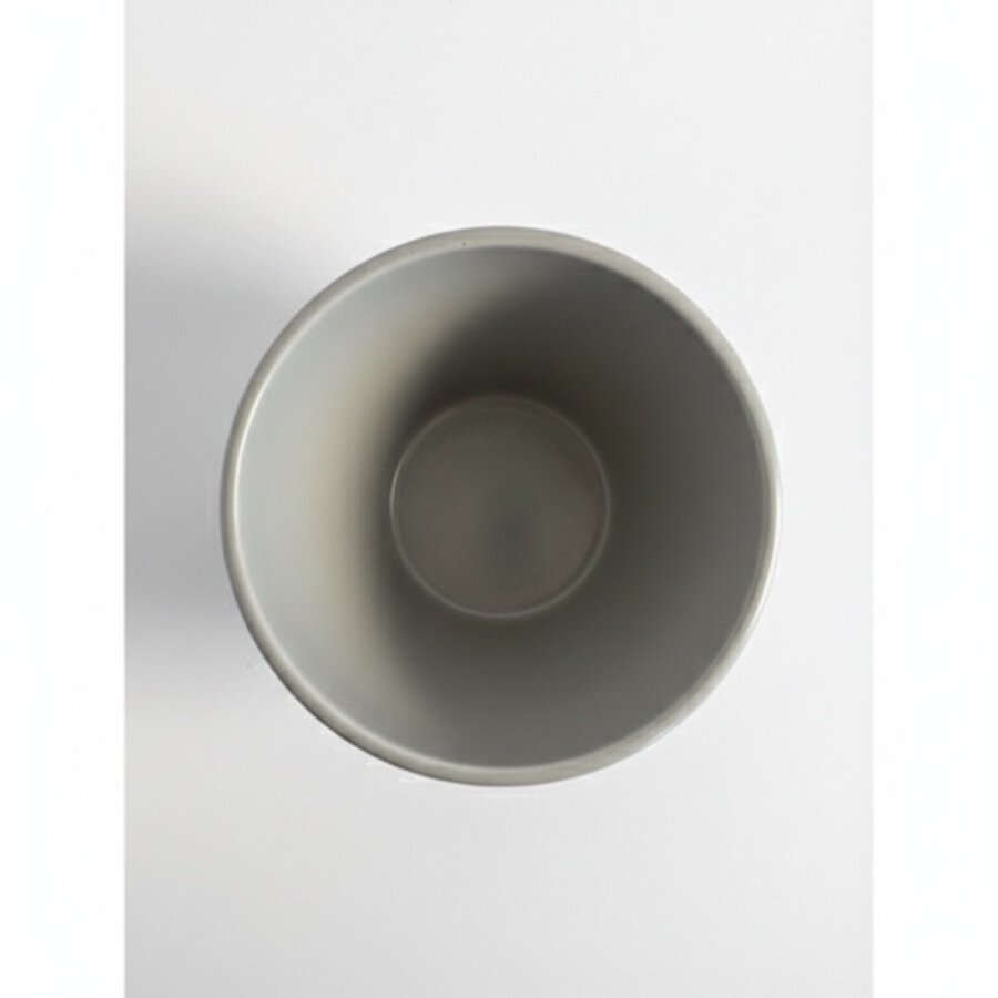 Bloempot sneeuwvlok grijs | circa 13 cm | keramische sierpot voor binnen